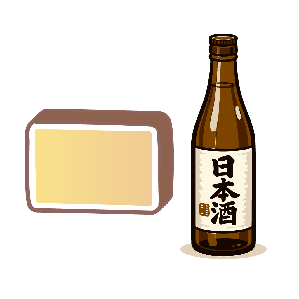 日本酒ケーキ
